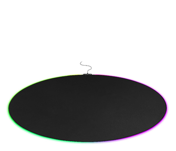 DELTACO GAM-138 Floorpad RGB 110x110cm - 1115407 - zdjęcie